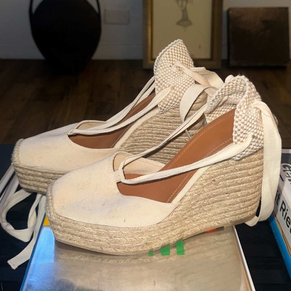 Polo by Ralph Lauren High Heeled Espadrilles